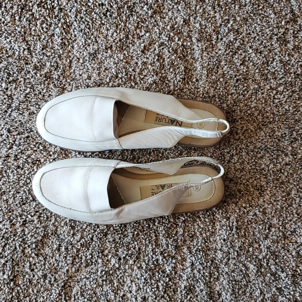 Women's Natural Trail Sandals, Sz 8M, White